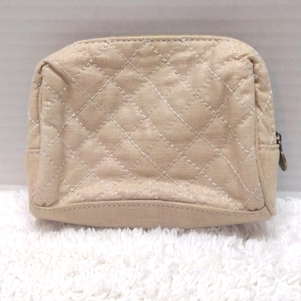 Skin Food Tan Cosmetic Makeup Bag
